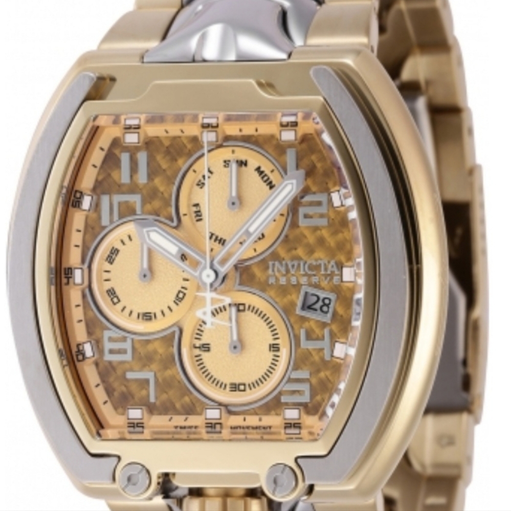 INVICTA RESERVE MAMMOTH SWISS 51MM (COME IN A YELLOW 1 SLOT DIVE CASE )